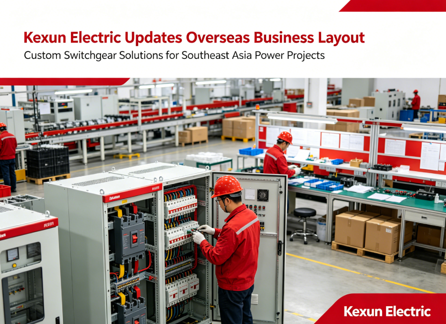 Kexun Electric ottimizza le soluzioni di quadri elettrici all'estero per la domanda di progetti energetici nel Sud-est asiatico del 2026